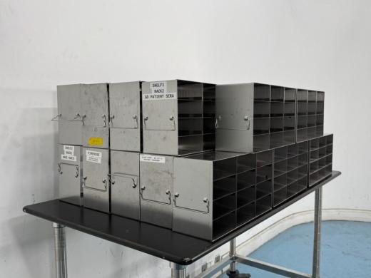 Stainless Steel Freezer Racks Set of 29 for Laboratory and Industrial Freezers-cover