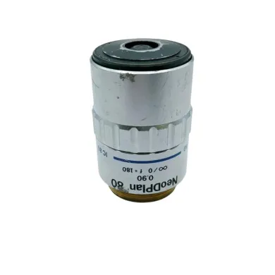Olympus NeoDPlan 80x Metallurgical Microscope Objective IC 80 ∞/0 f=180