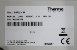 Thermo B-Pure D4522-33 Water Purification System Double Module 240V 4L/min, 6 of 11