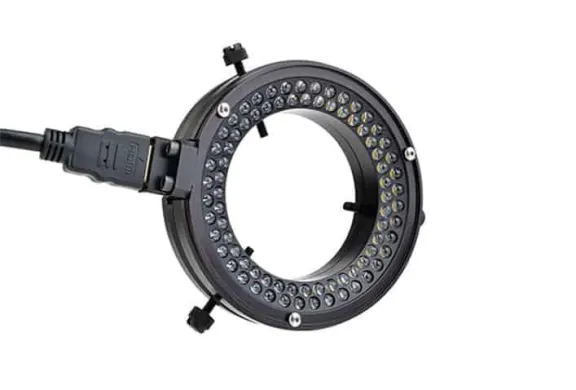 Techniquip Proline 80 LED Ringlight with Eight-Segment and Dual Dimming Control