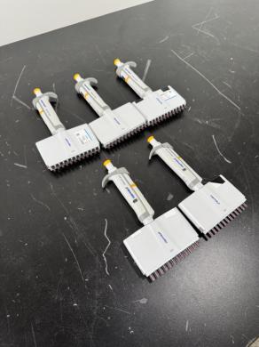 Eppendorf Research Plus Multichannel Pipettes Set of 5 for Precise Liquid Handling-cover