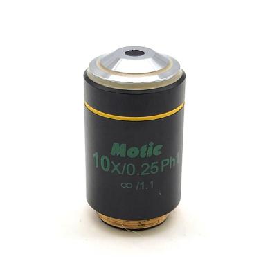 Motic Microscope Objective Plan 10x Ph1 ∞/1.1 Phase Contrast-cover