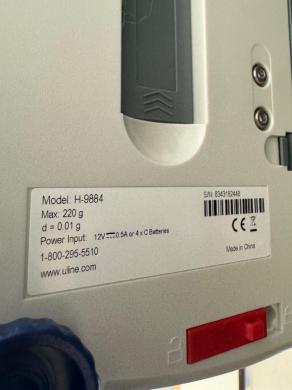 ULINE Digital Precision Analytical Balance Model H-9884-cover