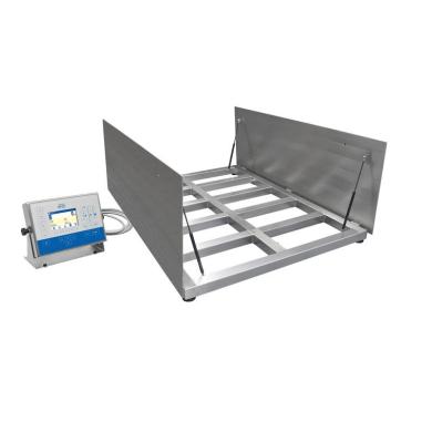 Radwag HX7.4.3000.H9/Z Multifunctional Stainless Steel Platform Scale, pit version-cover