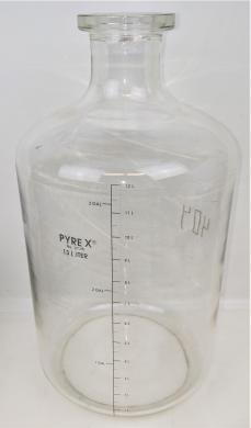 Corning PYREX 1596-13L Borosilicate Glass Solution Carboy Bottle, 13.25L Capacity-cover