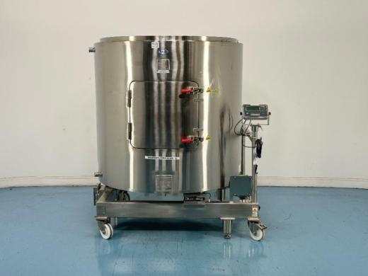 Pall Stainless Steel Jacketed 2000L Round Mixing Container for Bioprocessing-cover