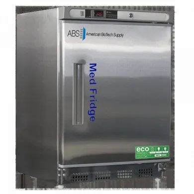 ABS 4.5 Cu Ft Pharmacy Undercounter Built-in Stainless Steel Refrigerator PH-ABT-HC-UCBI-0404SS