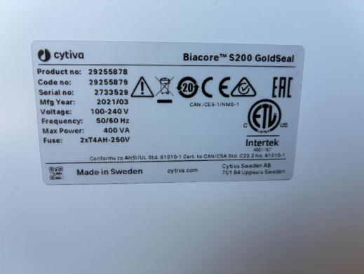 Refurbished - Cytiva Biacore S200-cover