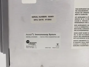 Beckman Coulter 81600N Access 2 Automated Immunoassay System, 17 of 28