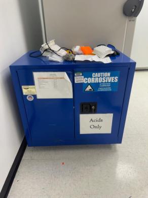 Eagle CRA-71 22 Gallon Acid & Corrosive Safety Storage Cabinet-cover