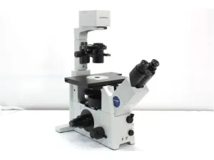 Olympus IX71 Inverted Fluorescence Phase Contrast Microscope with New Fluorescence Filters, 8 of 18