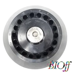 TOMY TMA-11 Fixed-Angle Centrifuge Rotor, 18-Place, 1.5–2.0 mL Microtubes, 2 of 3