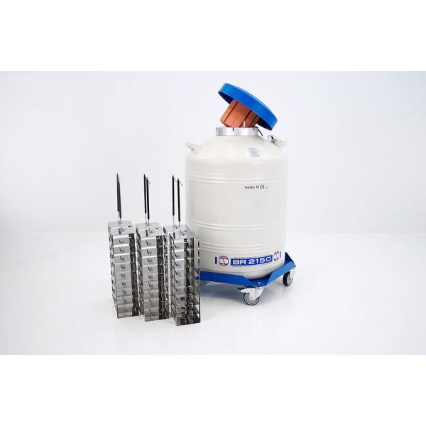 Cryo Diffusion BR2150 Cryogenic Storage System with 148L Liquid Nitrogen Capacity