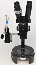 International Binocular Stereo Microscope with Variable Transformer and Lamp (7.56X to 48X), 4 of 19