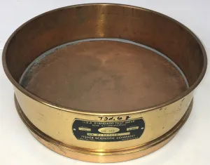 Fisherbrand 12" All Brass US-Standard Sieve Kit with 3 Sieves, 3 of 5