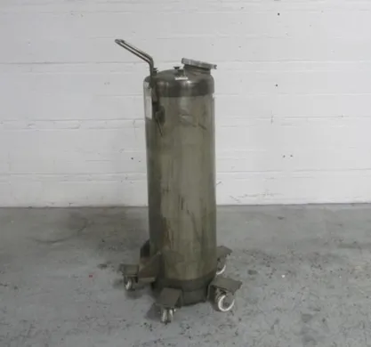 Northland 30 Gallon Stainless Steel Liquid Receiver for Laboratory and Bioprocessing Use