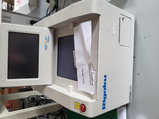 Rigaku NEX QC+ EZ Benchtop EDXRF Analyzer for Parts or Repair, March 2020