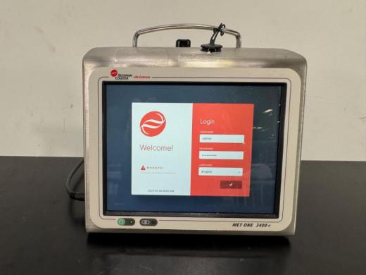 Beckman Coulter MET ONE 3400+ Portable Airborne Particle Counter with Touchscreen and Thermal Printer-cover
