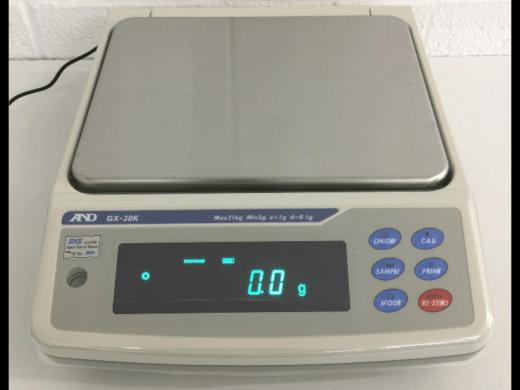 A&D GX-30K High Capacity 1-Place Laboratory Balance-cover