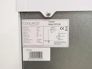 Cool Med Essentials CEFL98 Ultra-Low Temperature Laboratory Freezer, 4 of 11