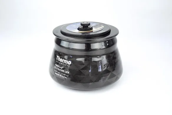 Thermo F12S-6x500 LEX FiberLite Centrifuge Rotor 096-062185-00, 12,000 rpm, 500 mL