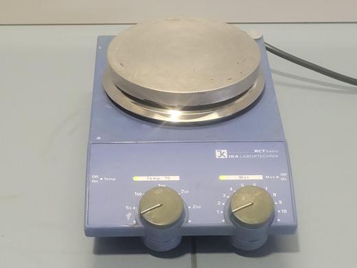 IKA RCT Basic Magnetic Stirrer with Heating Plate, 1100 rpm, 300°C Max-cover