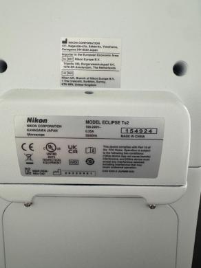 Nikon Eclipse Ts2 Trinocular Inverted Microscope for Cell Culture Research-cover