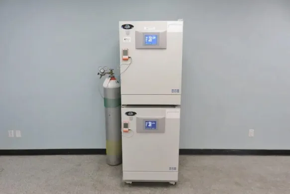 Nuaire NU-5720 Double Stacked Direct-Heat CO2 Incubators with Humidity Control