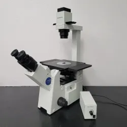 Olympus IX51 Inverted Microscope with Phase Contrast and 5MP Tucsen Camera, 2 of 10