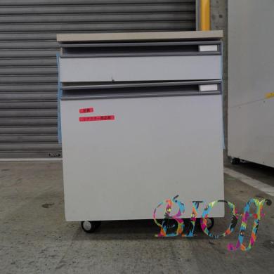 5876 Side Wagon with 1 Drawer, 1 Door, and Casters, 45×44.3×57.5 cm-cover