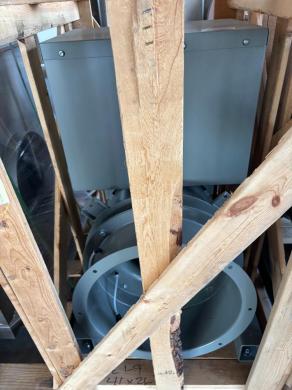 Unused Greenheck QEI Mixed Flow Fan-cover