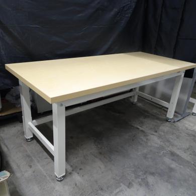 Sakae KWG 3667 Heavy-Duty Workbench with White Plywood Top 180×80×74 cm-cover