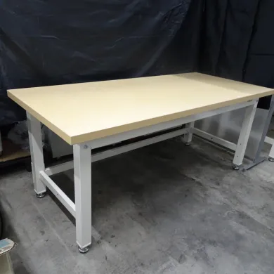 Sakae KWG 3667 Heavy-Duty Workbench with White Plywood Top 180×80×74 cm