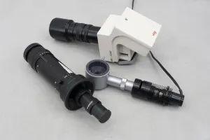 Reichart-Jung MeF3 Metallurgical Inverted Microscope with Clemex joystick, 6 of 10