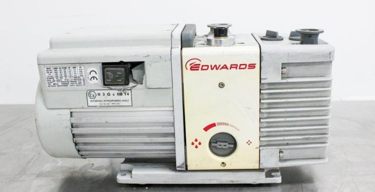 Edwards RV3 A65201903 Rotary Vane Vacuum Pump, High Capacity, Oil-Sealed-cover
