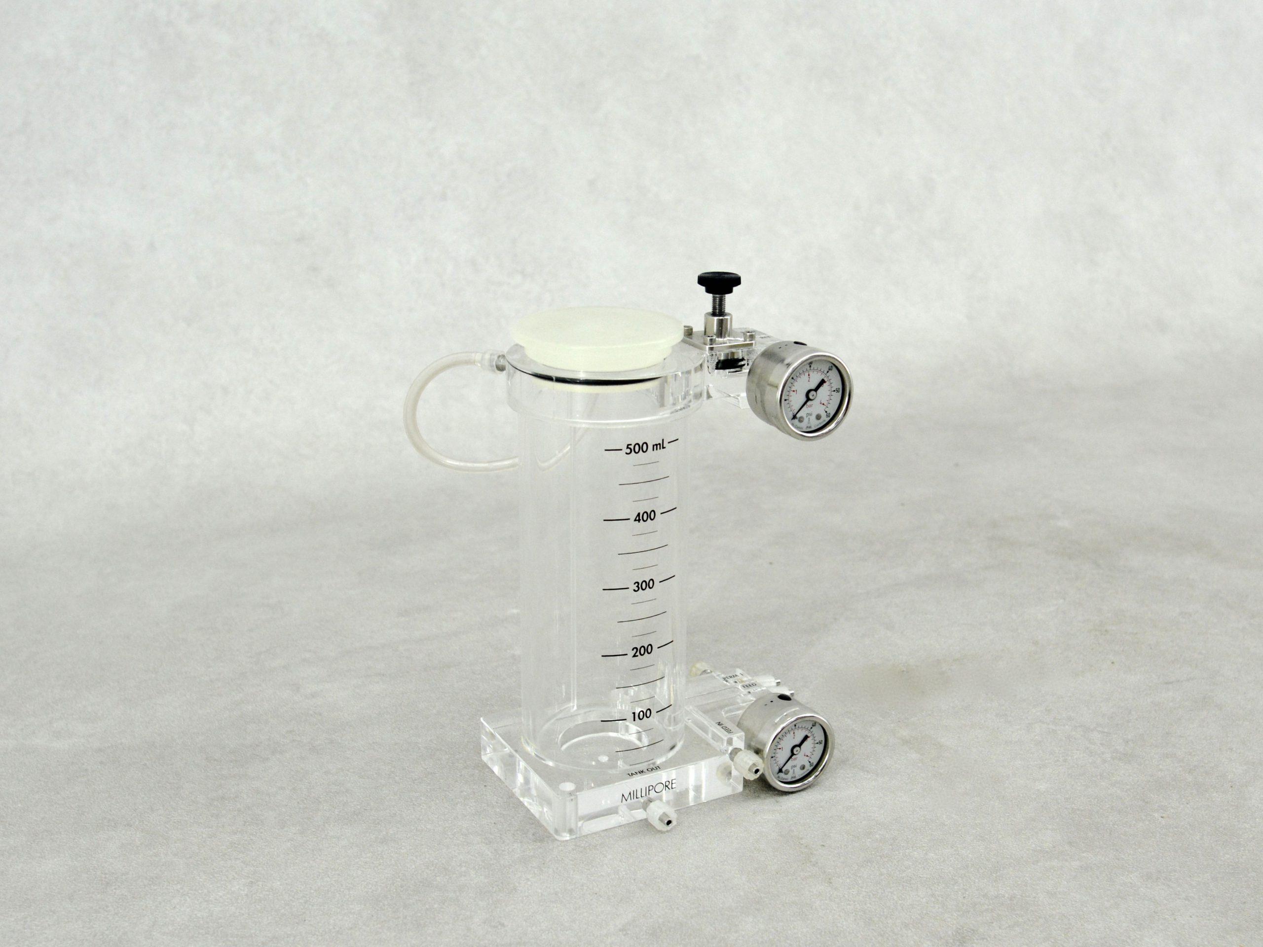 Millipore Pellicon TFF 500 mL Acrylic Tangential Flow Filtration Reservoir
