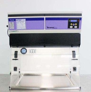 Erlab Captair Bio 321 PCR Workstation with HEPA Filter and UV Light, 38in Laminar Flow Cabinet-cover