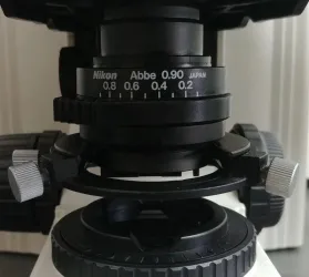 Nikon E400 Compound Microscope with Dual Head Side-by-Side Bridge, 7 of 9
