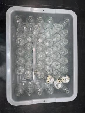 Set of Laboratory Glass Bottles for Sample Storage and Reagent Handling-cover