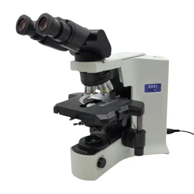 Olympus BX41 Upright Compound Microscope with LED Illumination and Camera Port for Pathology