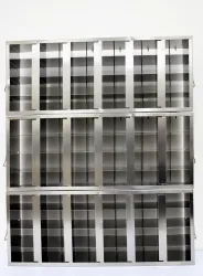 VWR 89214-716 Stainless Steel Ultra-Low Temperature Freezer Rack for 24 Microtiter Plates, 5 of 6