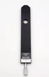Olympus AH3-NAF Microscope Bottom Side DIC Nomarski Prism Slider Vanox, 2 of 4