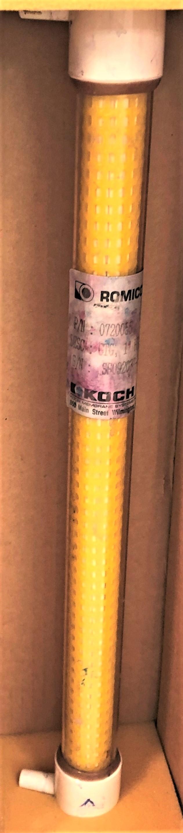 Koch Romicon 0720055 PM50 Hollow Fiber Ultrafiltration Cartridge