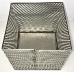 Stainless Steel Autoclave Basket for Glassware and Tube Handling, 4 of 5