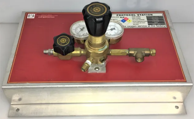 GCE PS3000 Series Nitrous Oxide Regulator Panel for Safe Gas Cylinder Management