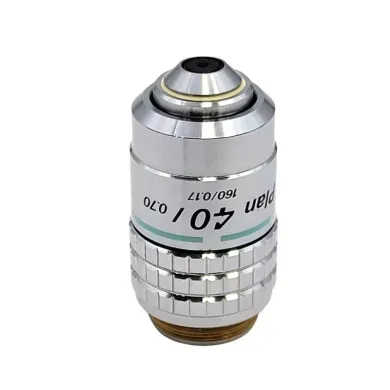 Nikon Plan Microscope Objective 40x, 160mm Tube Length, 0.17mm Cover Glass Thickness