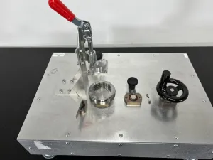 High Pressure Manual Hydraulic Comparator with Lever Pump Assembly, 3 of 4
