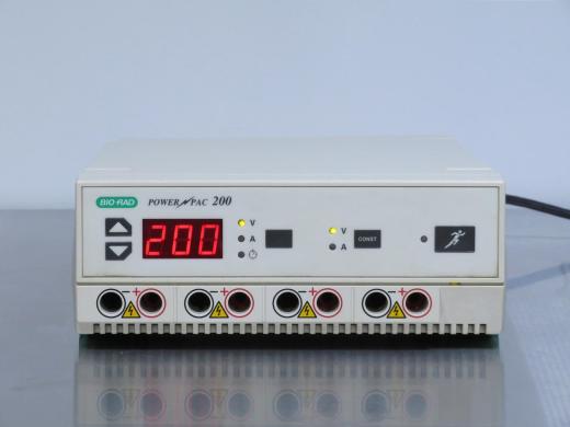 Bio-Rad PowerPac 200 Electrophoresis Power Supply with 200V, 2A, 200W Output-cover