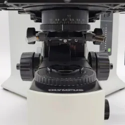 Olympus BX51 Metallurgical Reflected Light Microscope with Trinocular Head, 8 of 9