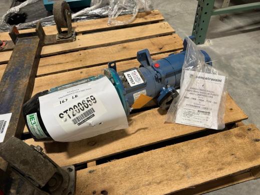 Pompetravaini TRHE 32-45/C-M/RZ Liquid Ring Vacuum Pump with Brook Crompton IE3 Motor-cover